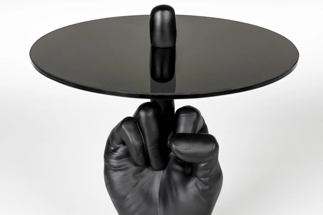 Fother mucker side table black