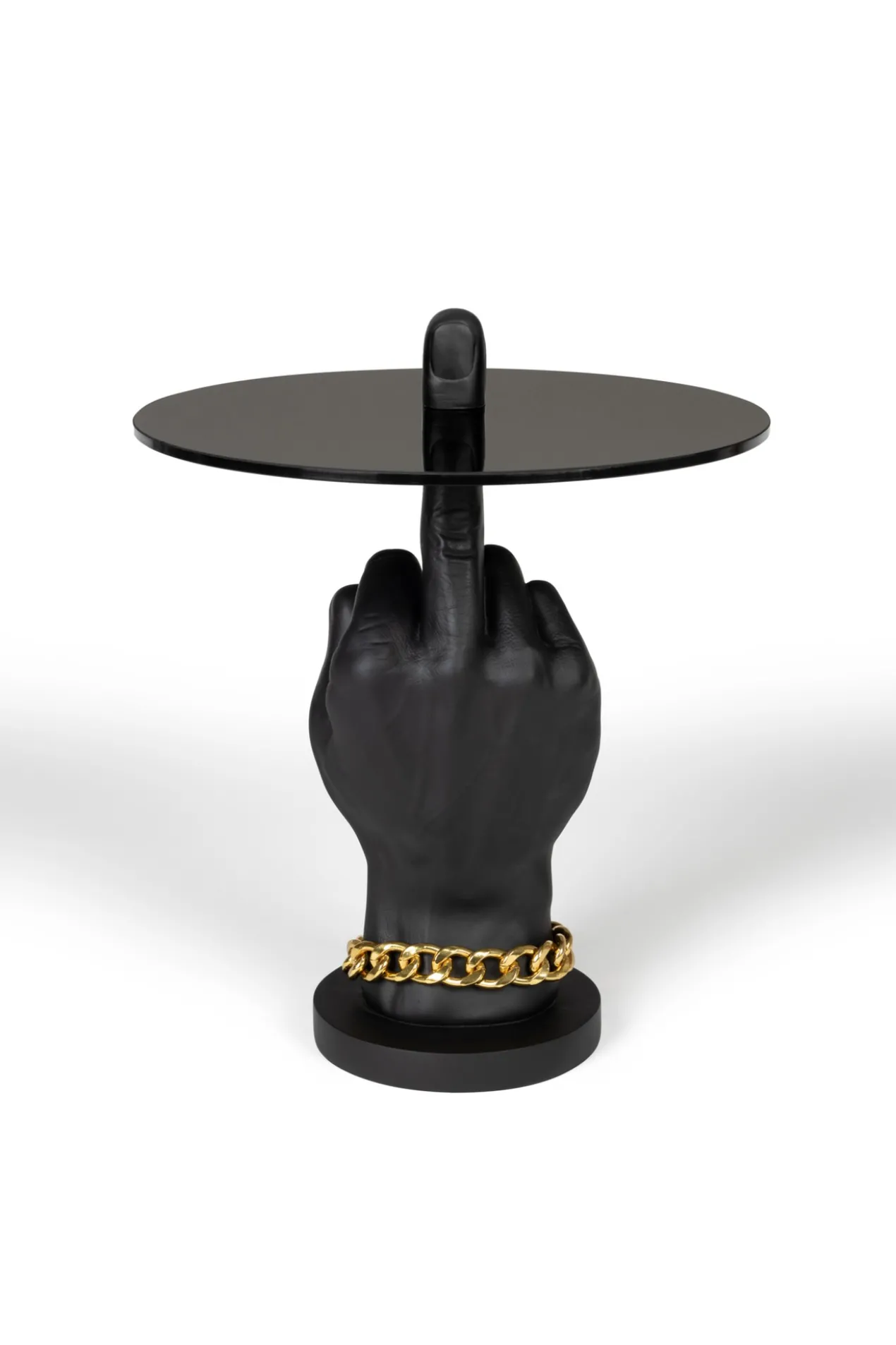 Fother mucker side table black
