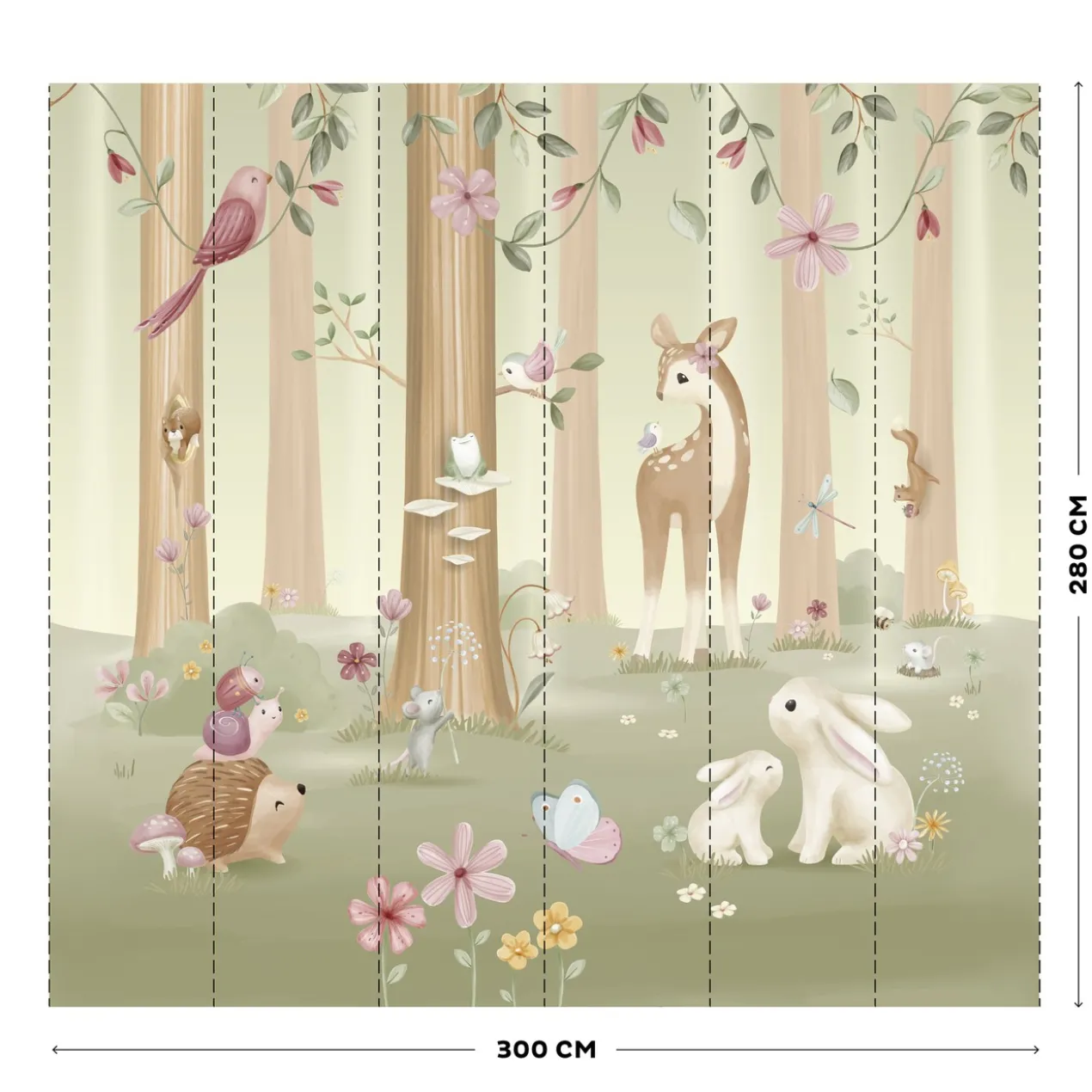 Fotobehang Fairy Garden