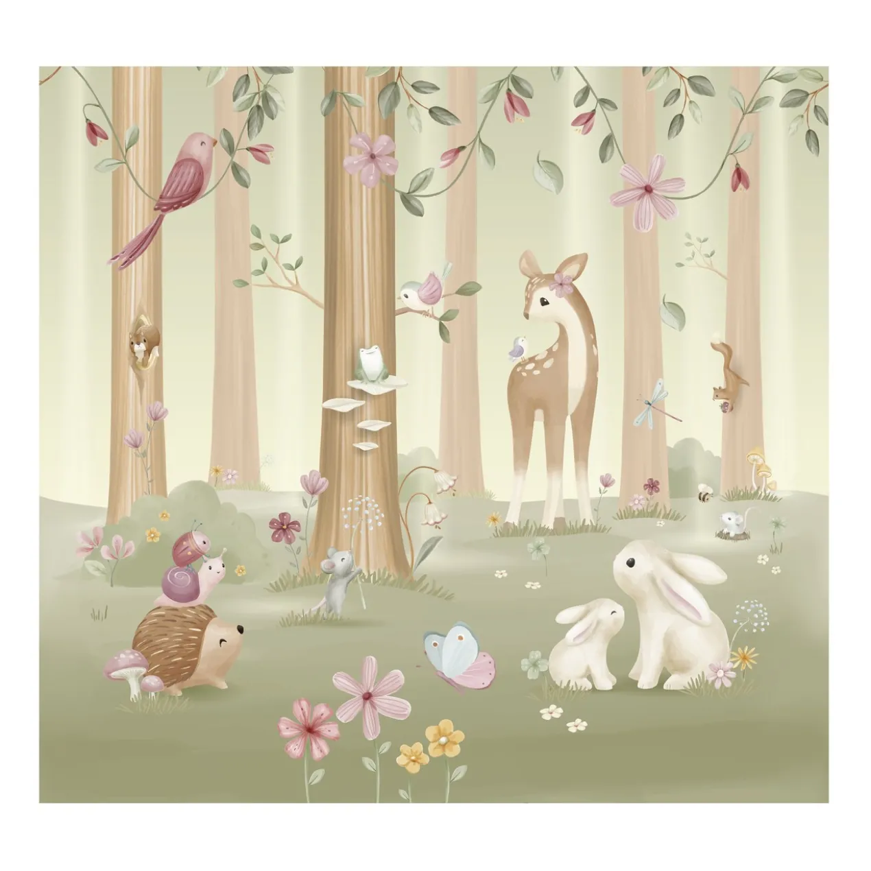 Fotobehang Fairy Garden