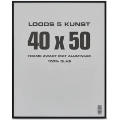 Fotolijst Accent 40x50 Zwart