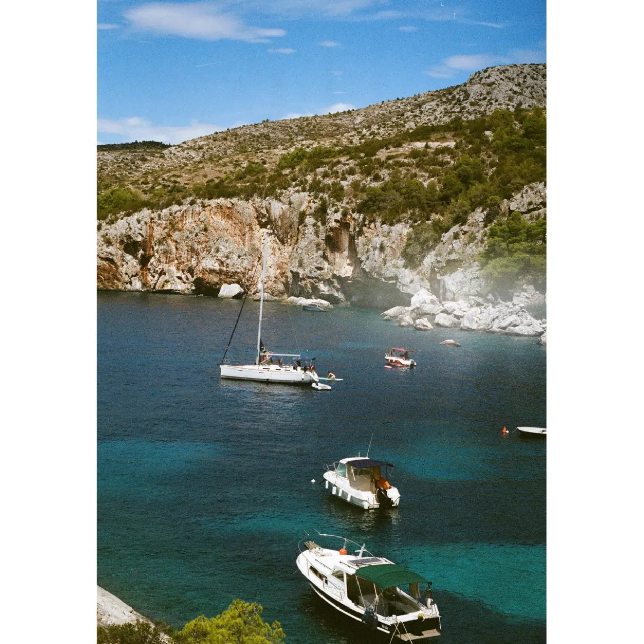 Foto op plexiglas Sailing boats 80 x 120 cm