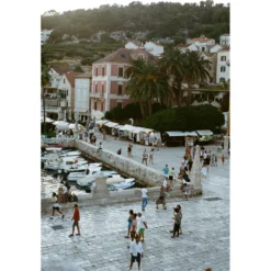 Foto op plexiglas Touristic square 148 x 98 cm