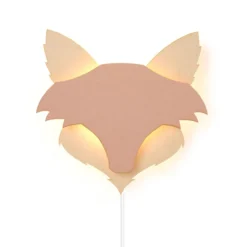 Fox wall lamp