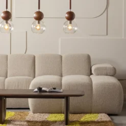 Frequent salontafel mango walnoot 120x60 cm