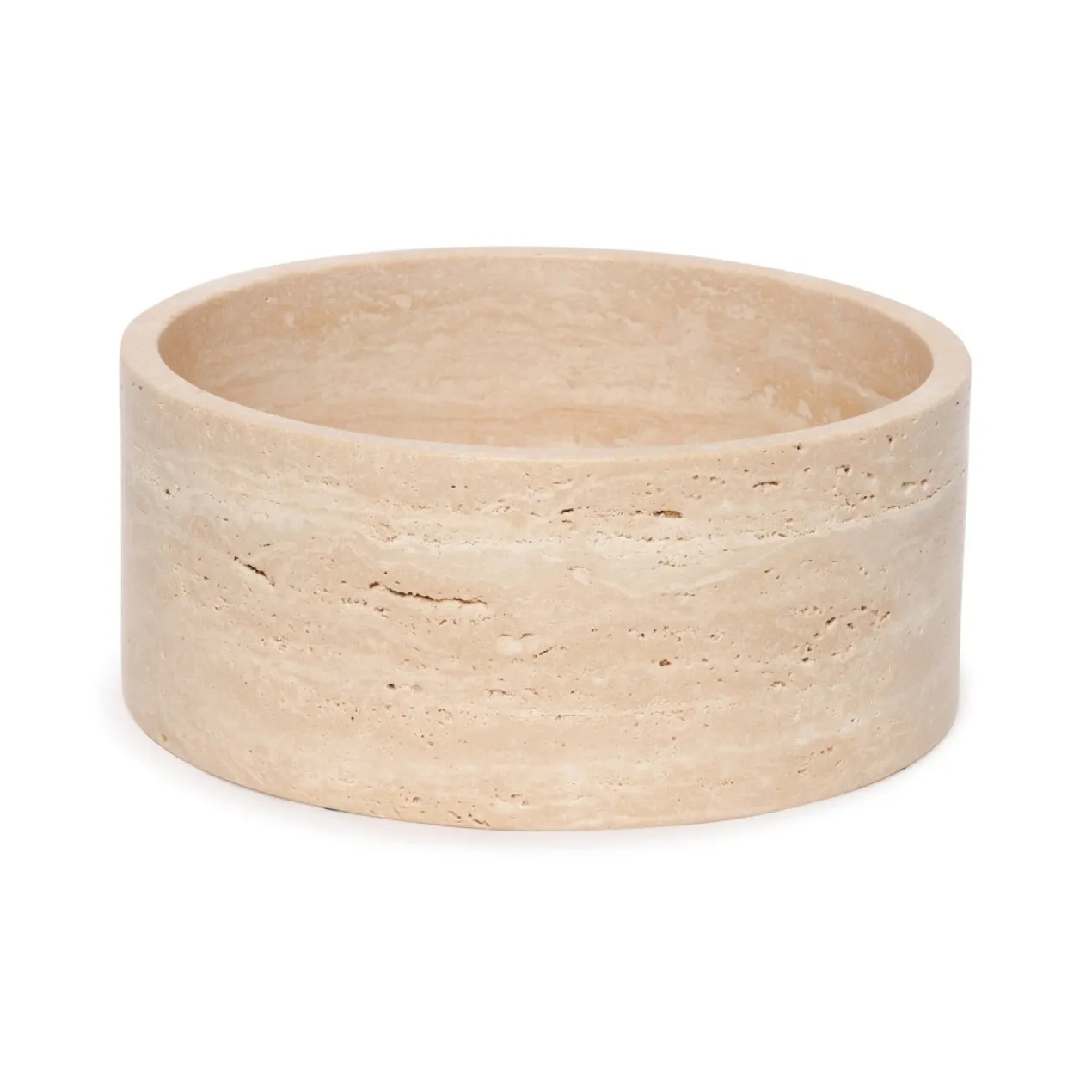 Fruitschaal Travertine