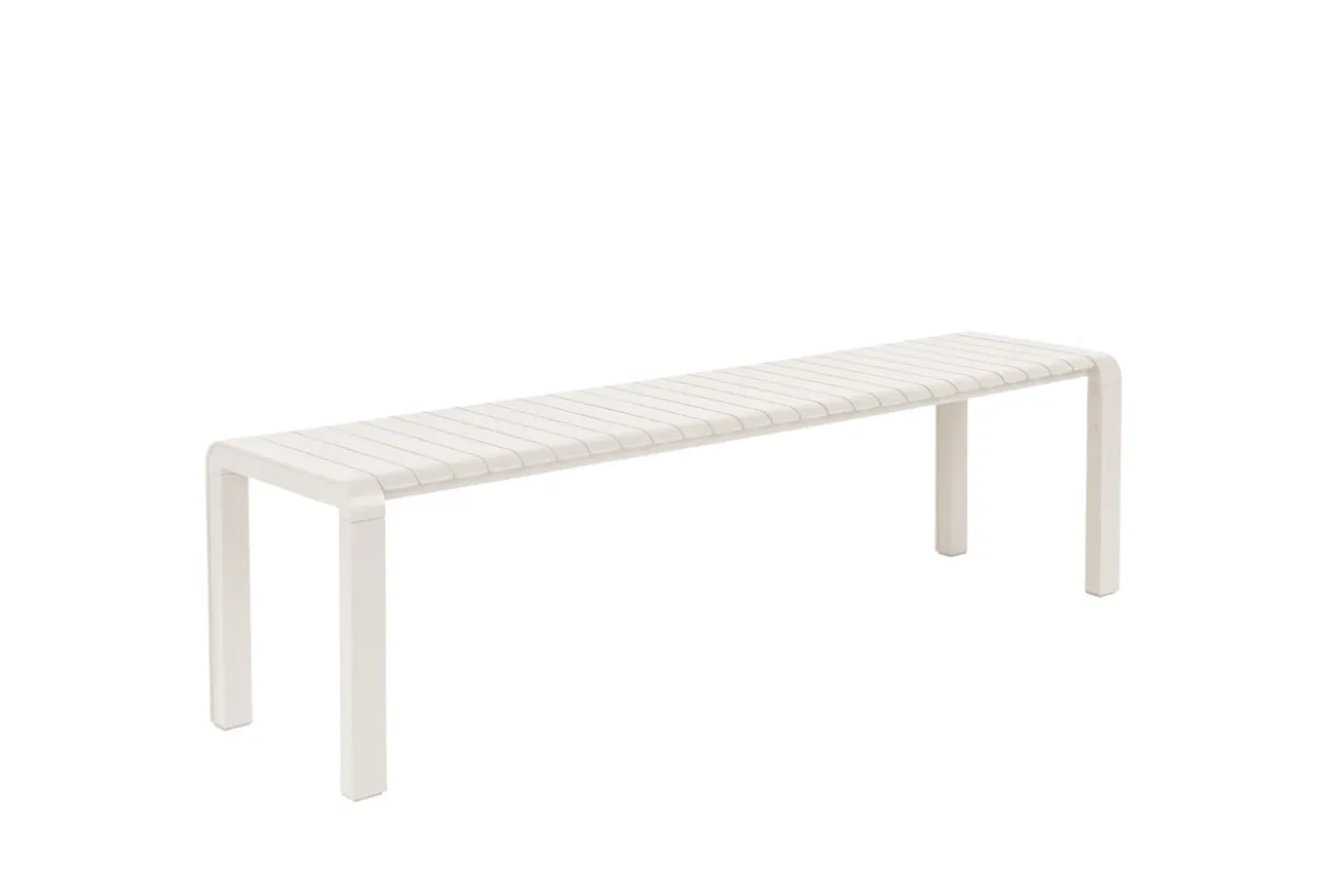 Garden bench vondel 175x45 clay