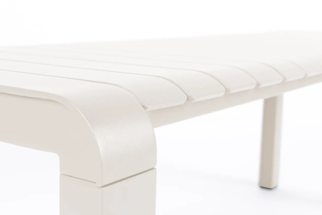 Garden bench vondel 175x45 clay