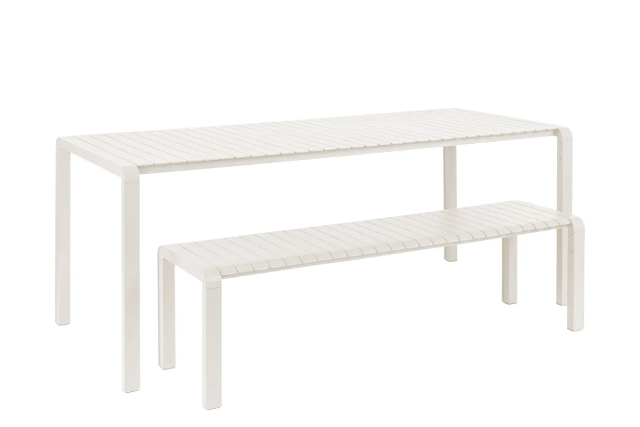 Garden bench vondel 175x45 clay