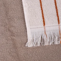 Gastendoekje Ellis beige 30x50 cm - set van 2
