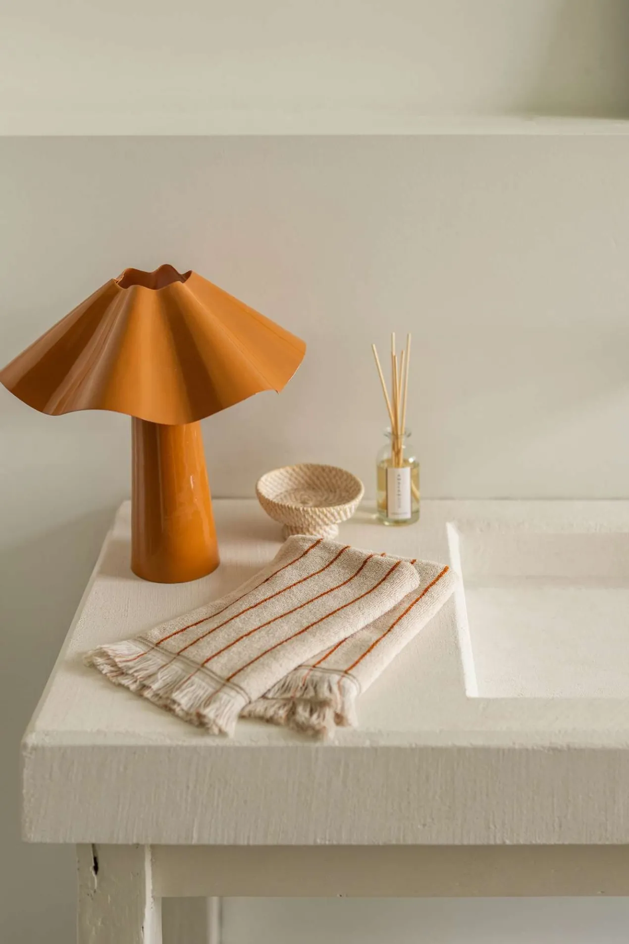 Gastendoekje Ellis blush 30x50 cm - set van 2