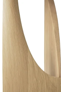Geometric bijzettafel - eiken