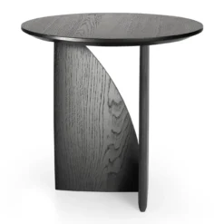 Geometric bijzettafel - eiken zwart