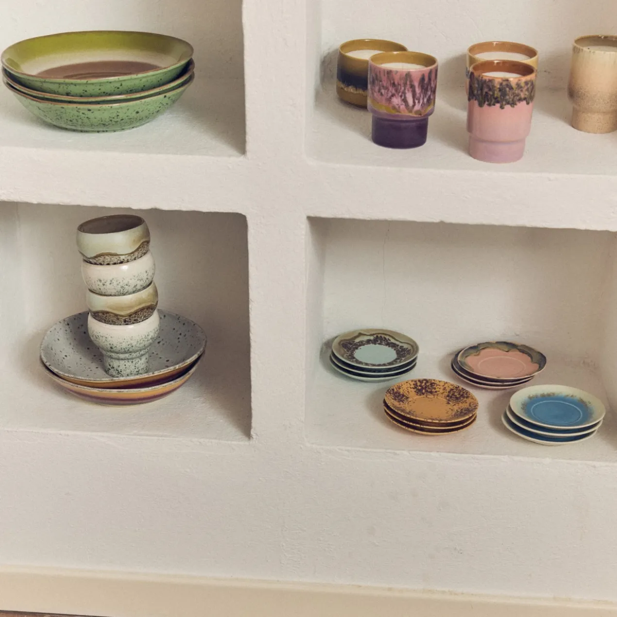Geurkaars 70's ceramics S Miami
