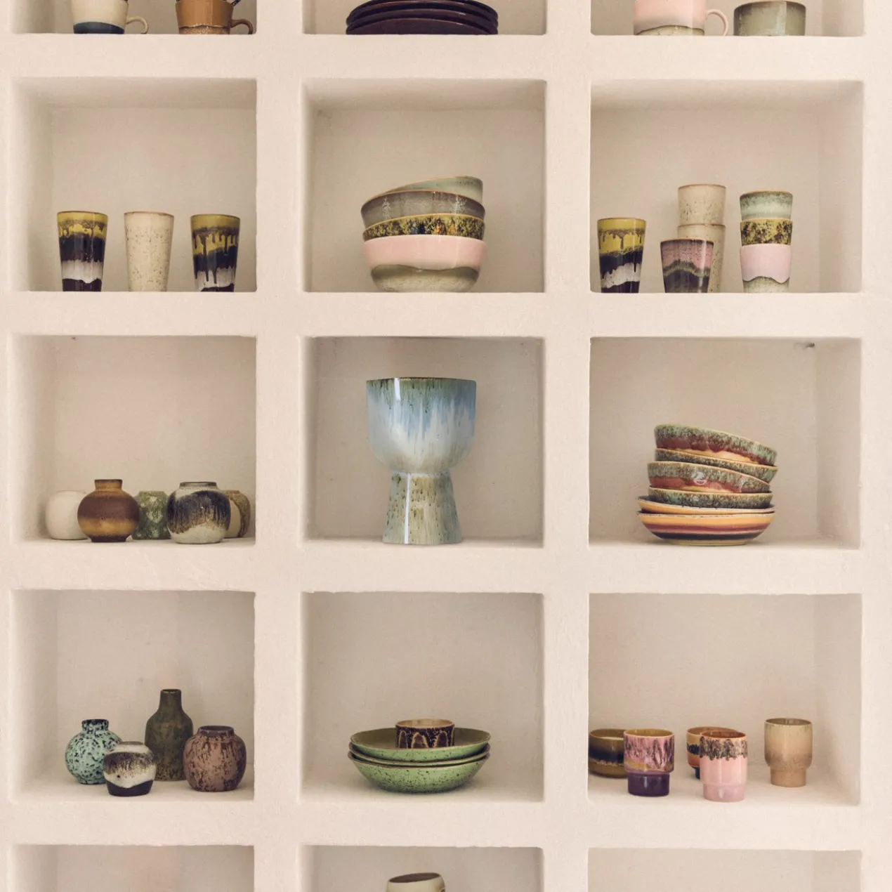 Geurkaars 70's ceramics S Miami