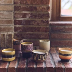 Geurkaars 70's ceramics S Tulum