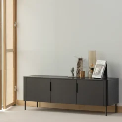 Gigi tafellamp gehamerd glas 38xo15cm naturel