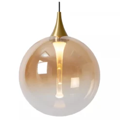 GISELA HANGLAMP 3-LICHTS Ø36CM AMBER