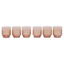 Glas Caro terra 330 ml - set van 6