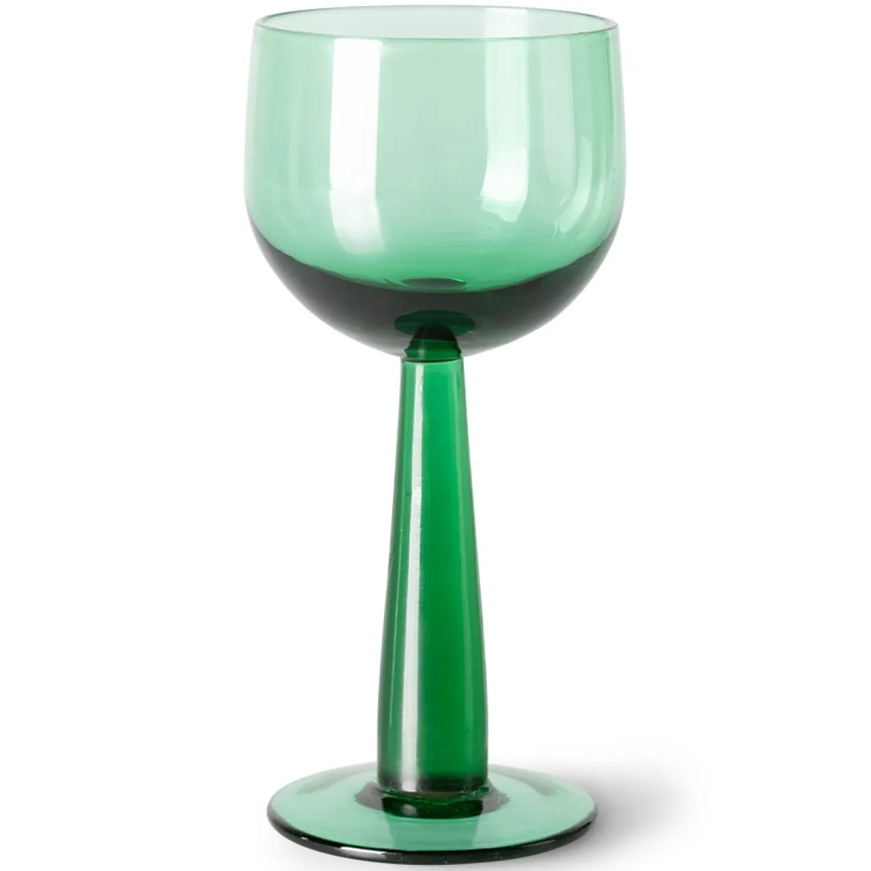 Glas Emeralds Wine Glass tall fern green - set van 4