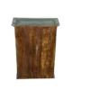 Glaskast 1 deur uniek