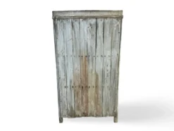 Glaskast olijf kleur unieke
