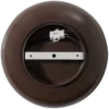 Gloomy wandlamp rond metaal bruin