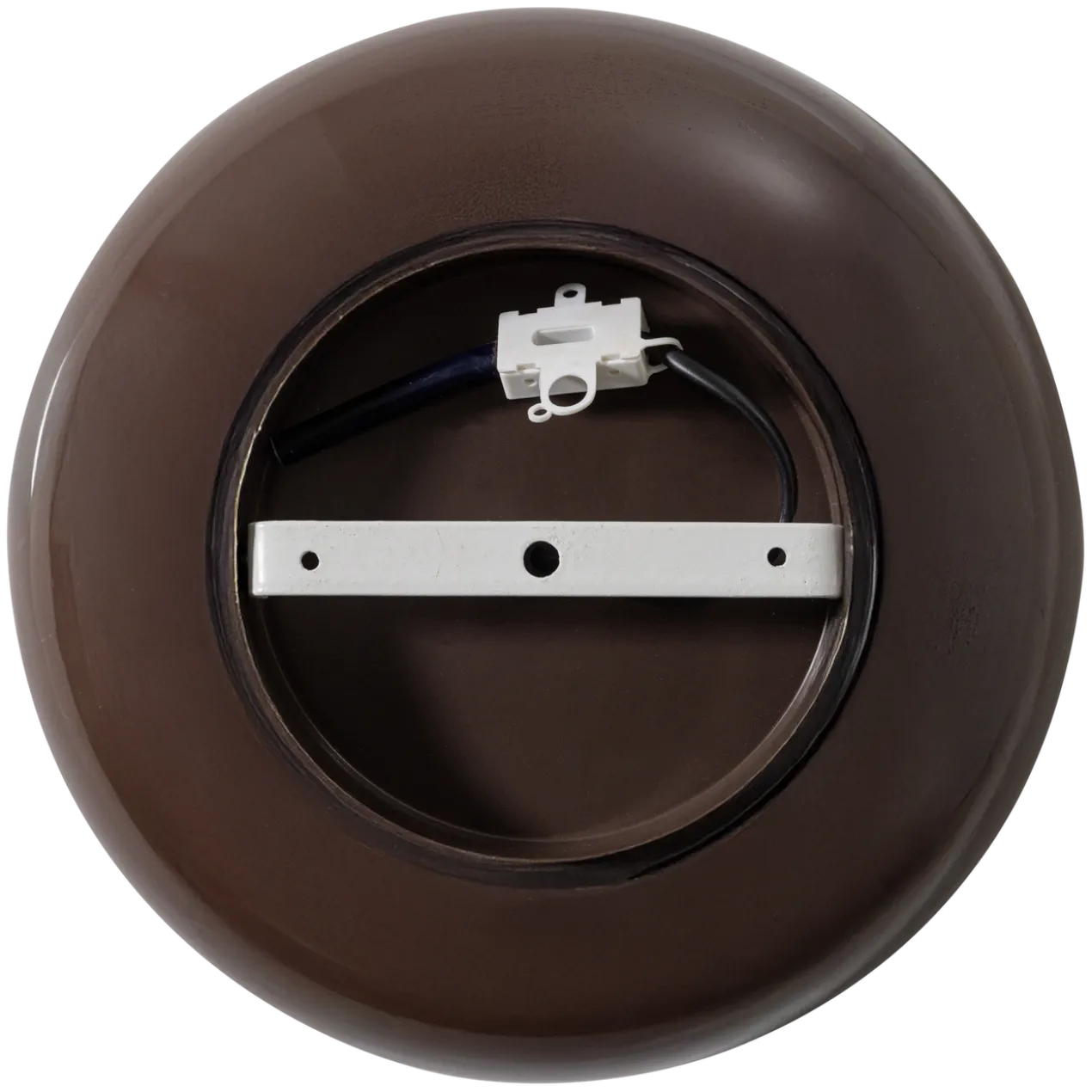 Gloomy wandlamp rond metaal bruin