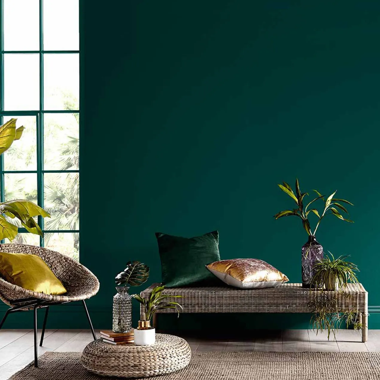 Graham & Brown matte muurverf Glasshouse - afneembaar Graham & Brown Glasshouse Matte Muurverf Afneembaar 4L