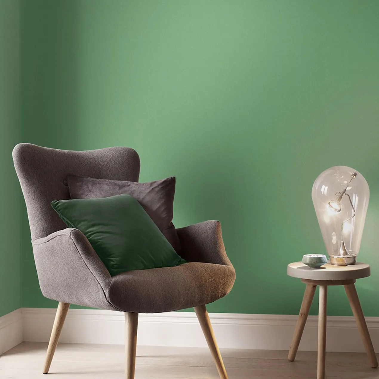 Graham & Brown matte muurverf Serene Sage - afneembaar Graham & Brown Serene Sage Matte Muurverf Afneembaar 4L