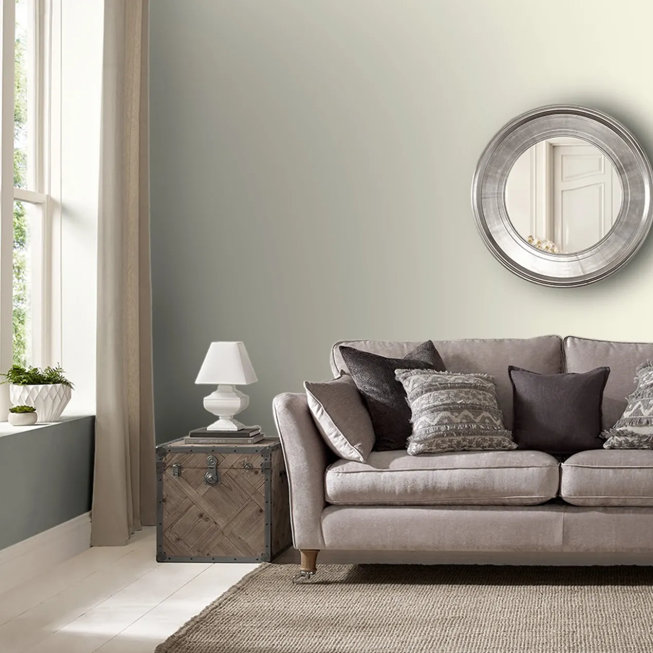 Graham & Brown matte muurverf Warm Moon - afneembaar Graham & Brown Warm Moon Matte Muurverf Afneembaar 4L