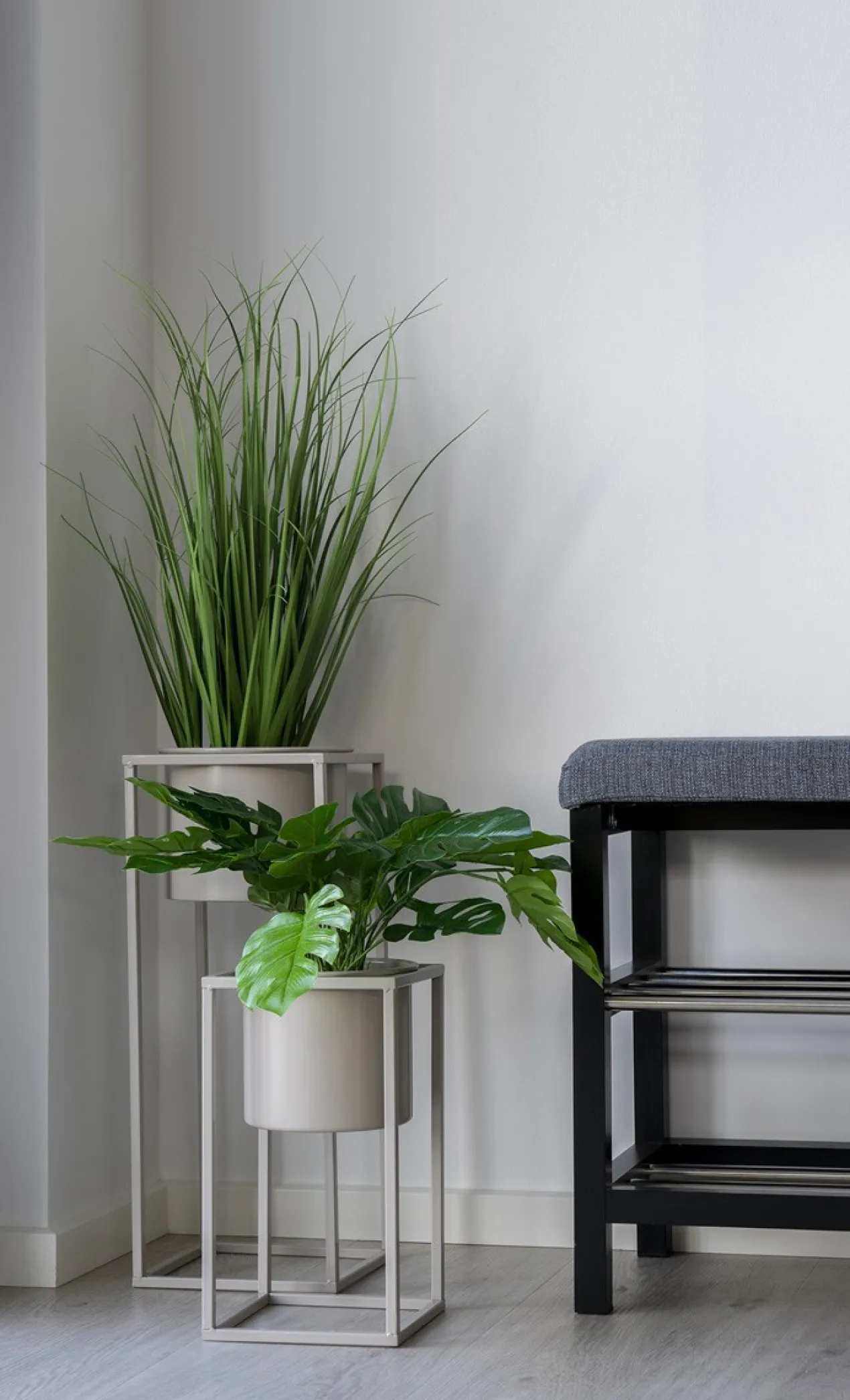 Gras kunstplant Elvira - 68 cm Groen