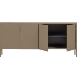 Gunnar dressoir 200 cm grenen mud [fsc]