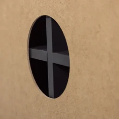 Gunnar tv meubel 200 cm grenen matzwart [fsc]