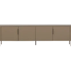 Gunnar tv meubel 200 cm grenen mud [fsc]