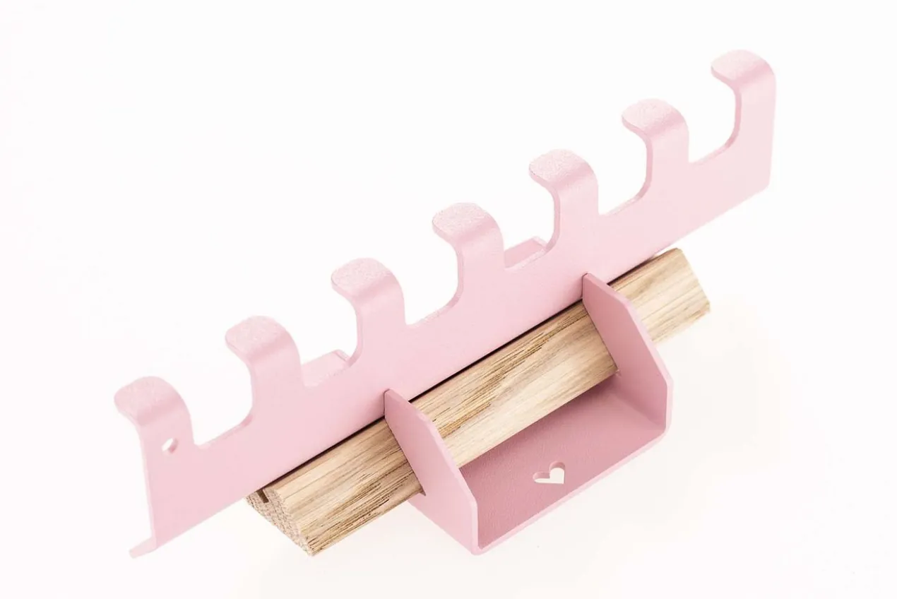 Haakjes 15 cm Fluffy Pink (Roze)
