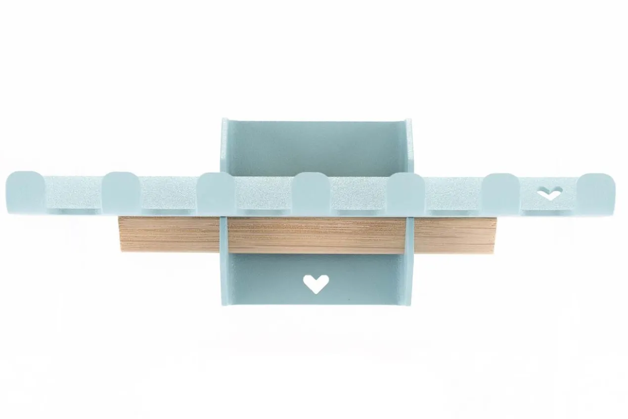 Haakjes 15 cm Fresh & Minty (Mint/lichtblauw)