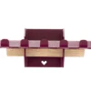 Haakjes 15 cm Popsicle Purple (Bordeaux Paars)