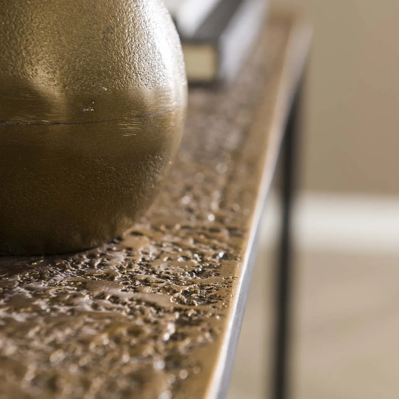 Haltafel Metallica Brons