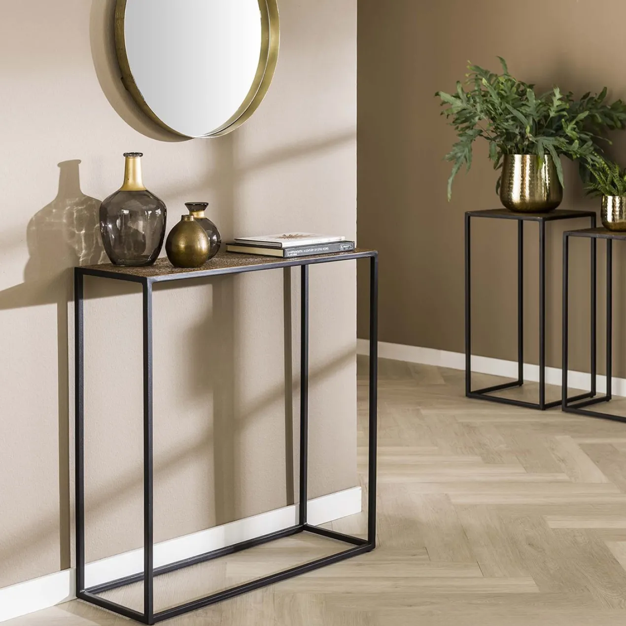 Haltafel Metallica Brons
