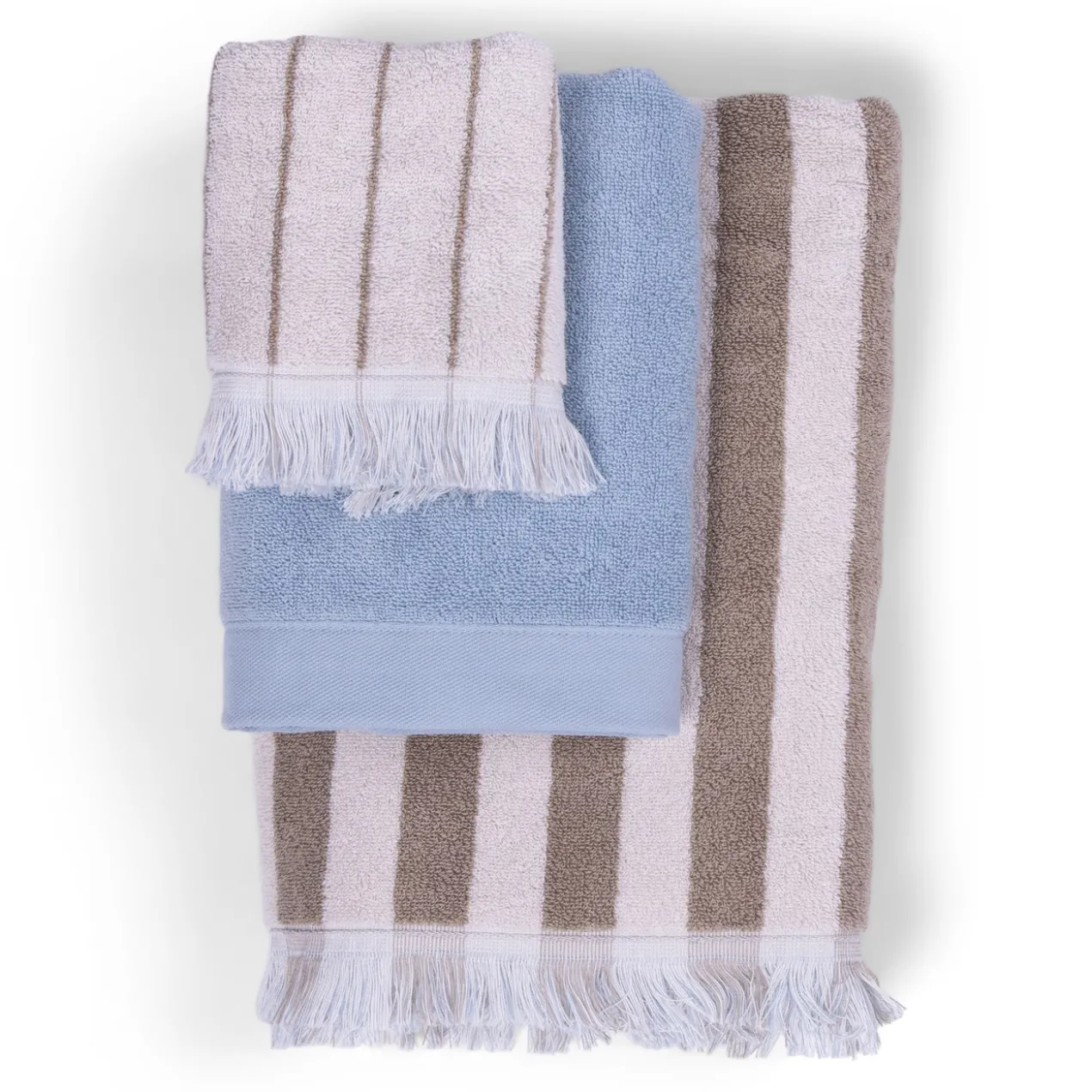 Handdoek ice blue 50x100 cm
