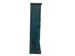 Hangkast uniek blauw/geel