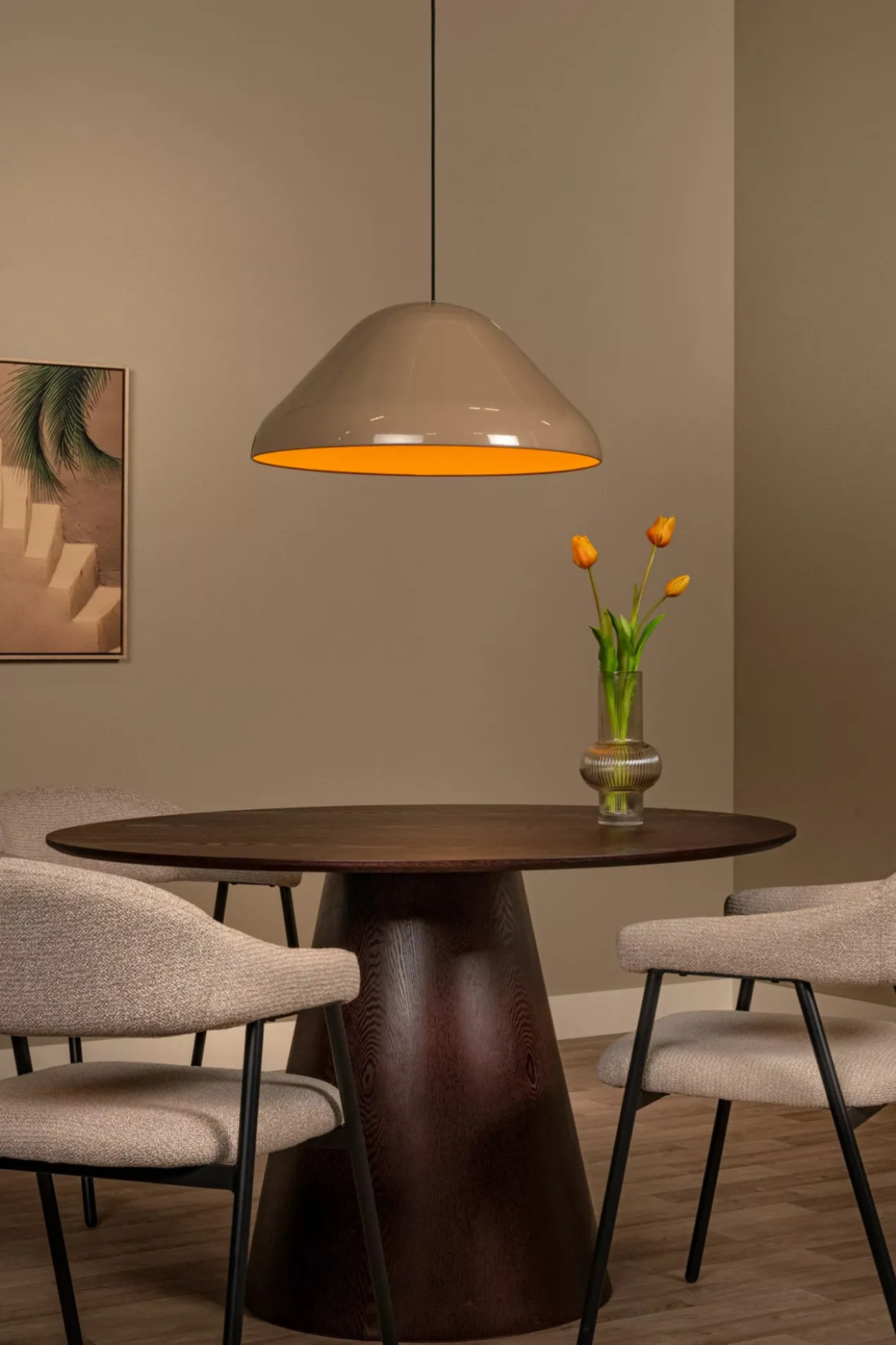 Hanglamp Andres Ø56 cm taupe