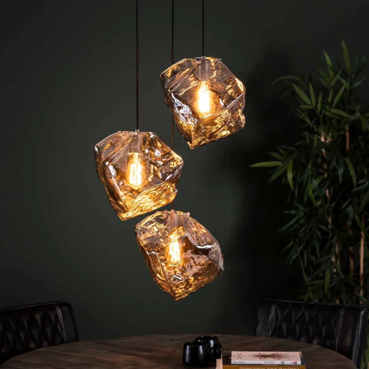 Hanglamp Barnsley Chroom 3L