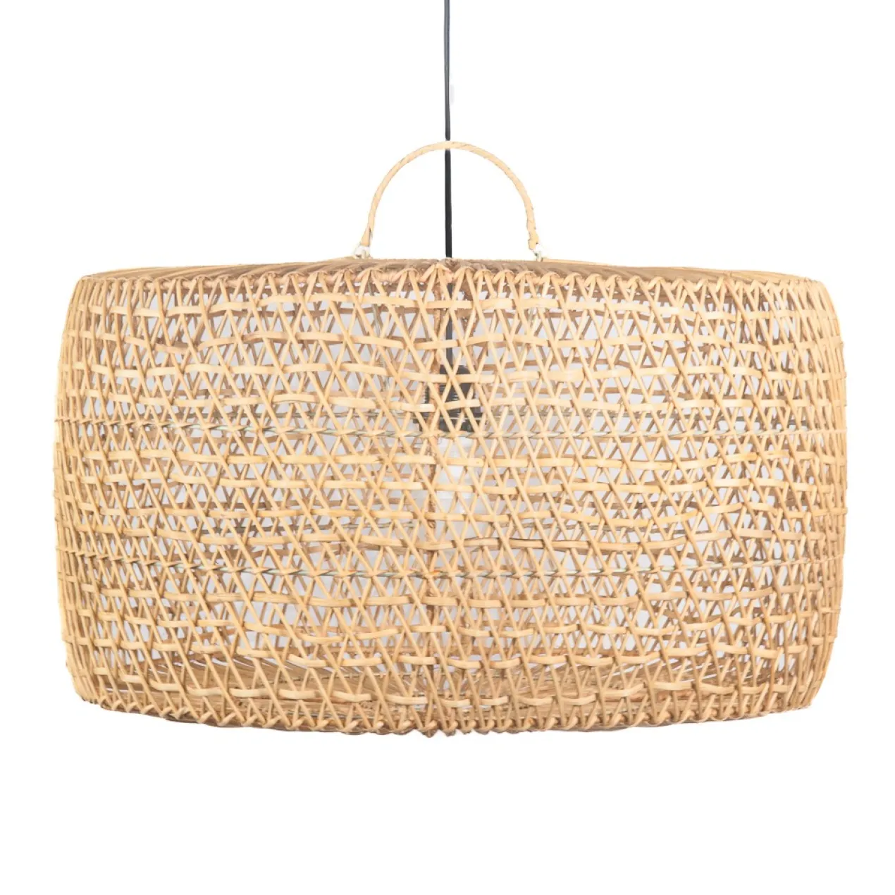 Hanglamp Beji van bamboe