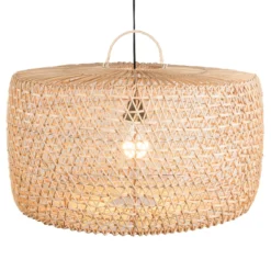 Hanglamp Beji van bamboe