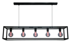 Hanglamp Cubic Strak 5 Lichts