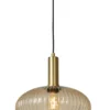 Hanglamp Danique Ø30 cm amber/messing