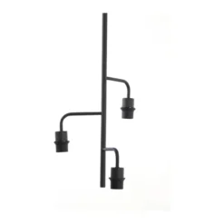 Hanglamp Edisa 3L mat zwart