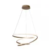 Hanglamp Espiral taupe